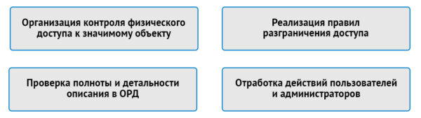Обеспечение безопасности кии