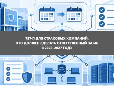 Статья 757-П для страховых компаний: что должен сделать ответственный за ИБ в 2026–2027 годах